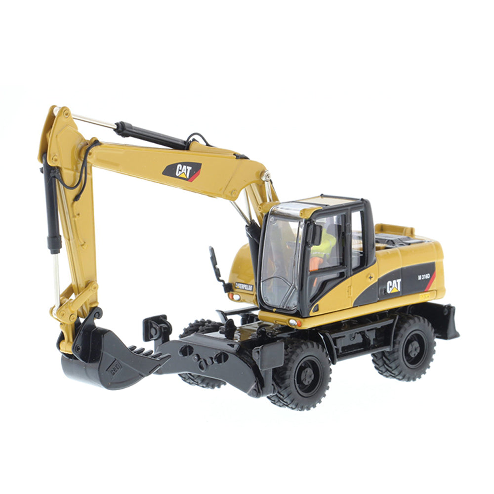 Diecast Masters 1:50 Scale Cat M316D Wheel Excavator Core Classic Edition Toy Model