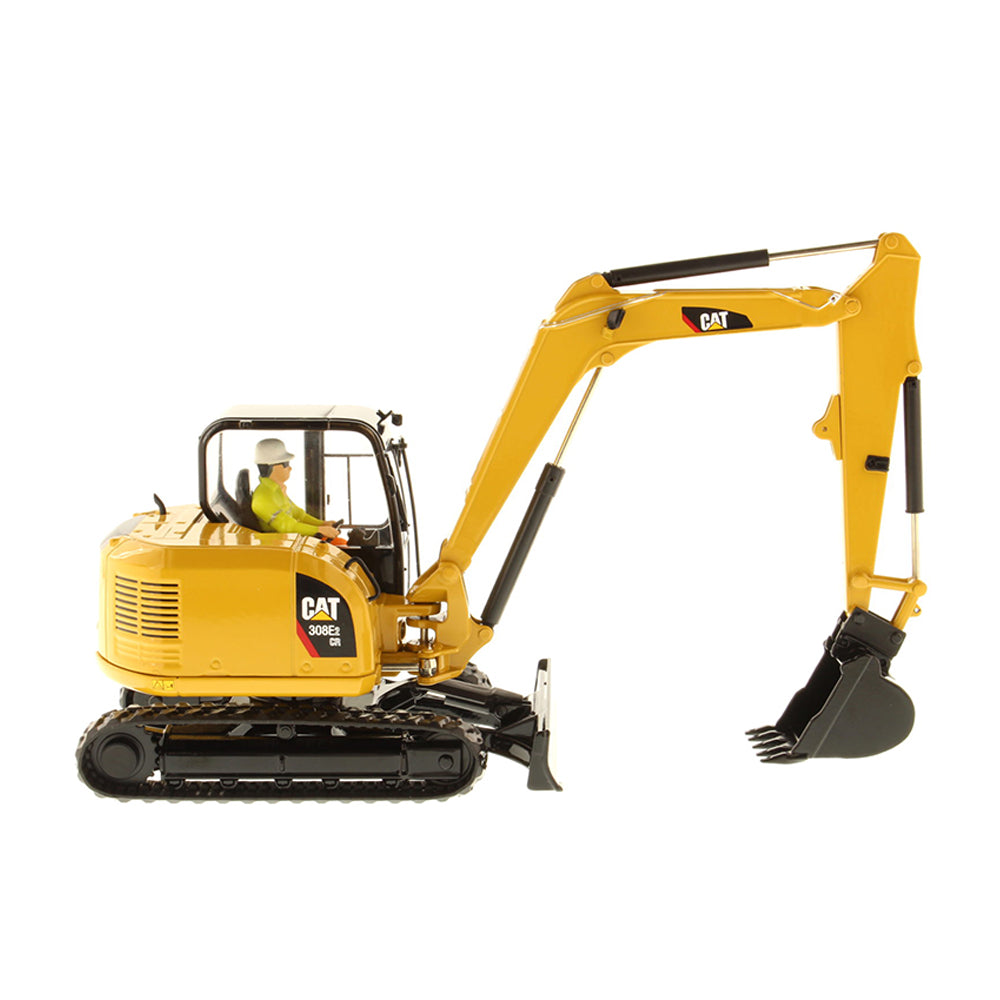 Diecast Masters 1:32 Scale Cat 308E2 CR SB Mini Hydraulic Excavator Model