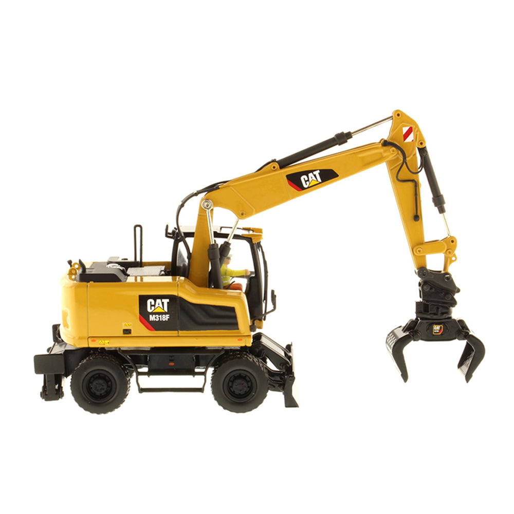 Diecast Masters 1:50 Scale Cat M318F Wheeled Excavator High Line Series Model