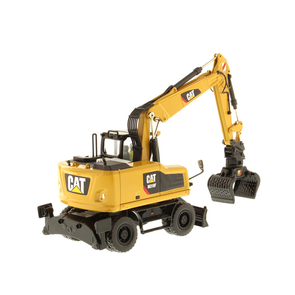 Diecast Masters 1:50 Scale Cat M318F Wheeled Excavator High Line Series Model