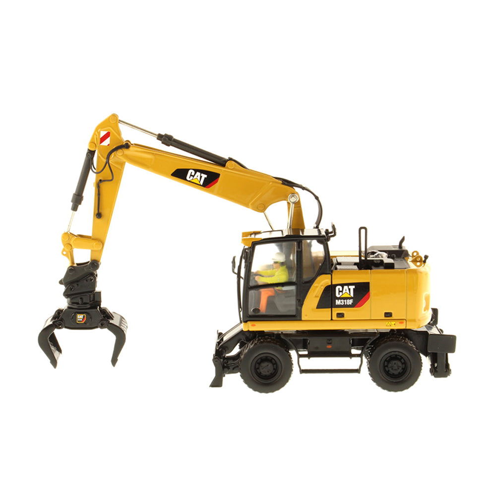 Diecast Masters 1:50 Scale Cat M318F Wheeled Excavator High Line Series Model