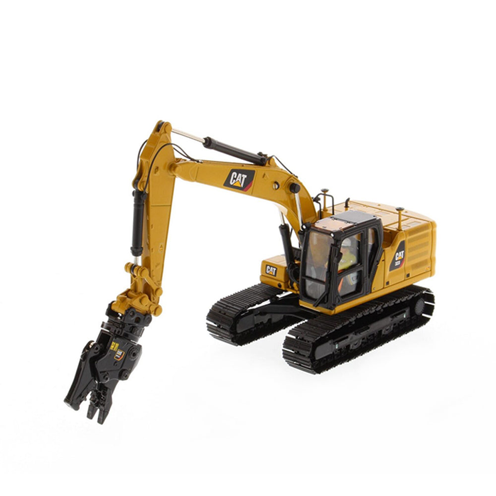 Diecast Masters 1:50 Scale Cat 323 Hydraulic Excavator With Work Tools High Line Model