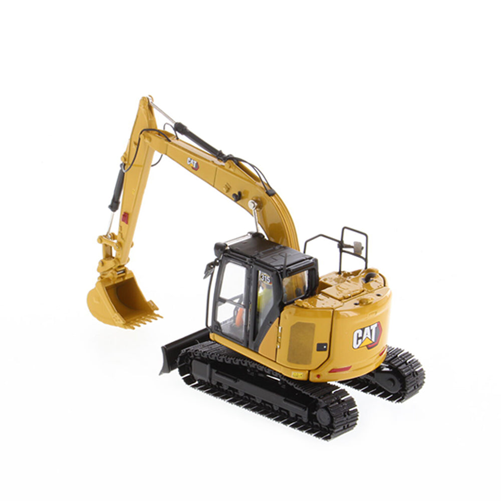 Diecast Masters 1:50 Scale Cat M318 Wheeled Excavator Model With Attachments