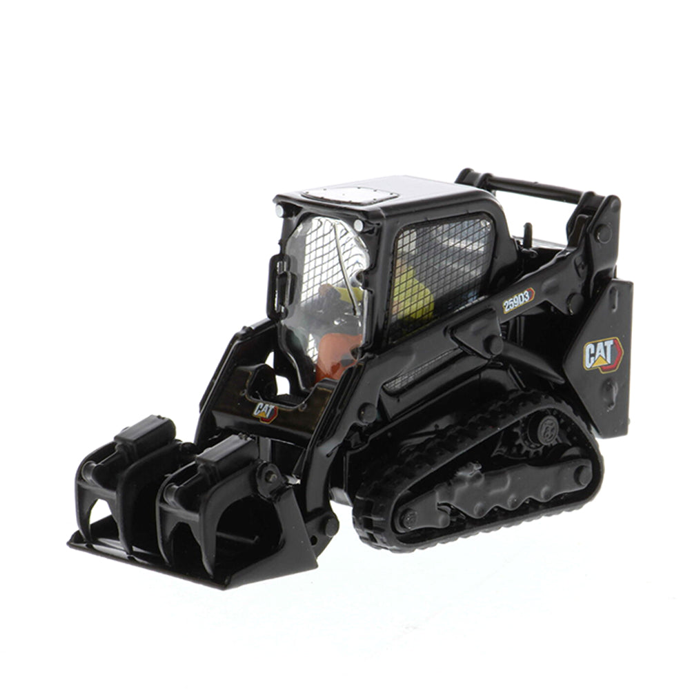 Diecast Masters 1:50 Scale Cat 259D3 Compact Track Loader Black High Line Series Model