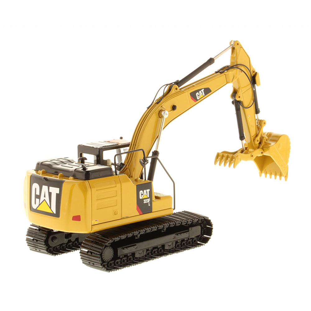 Diecast Masters 1:50 Scale Cat 323F L Hydraulic Excavator High Line Series & Operator