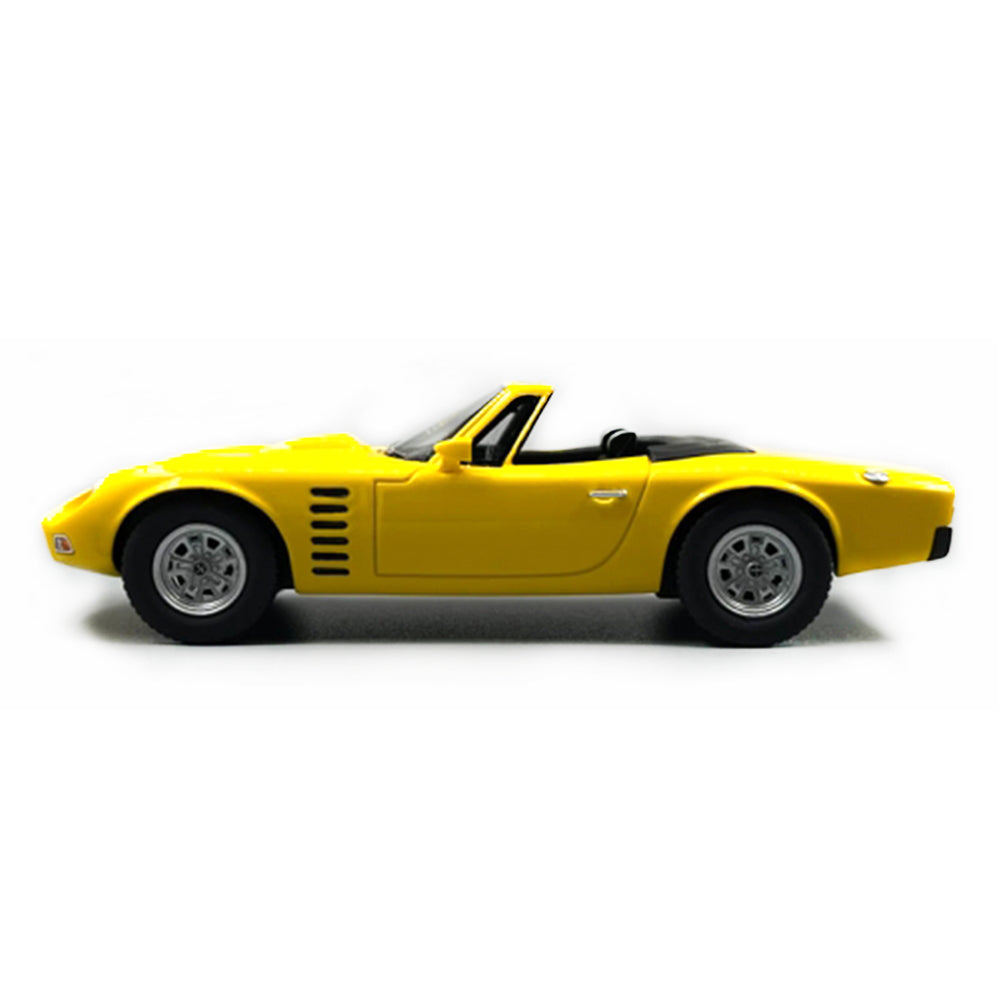 Ace 1:43 Scale Bolwell Nagari Yellow Coupe Model Toy