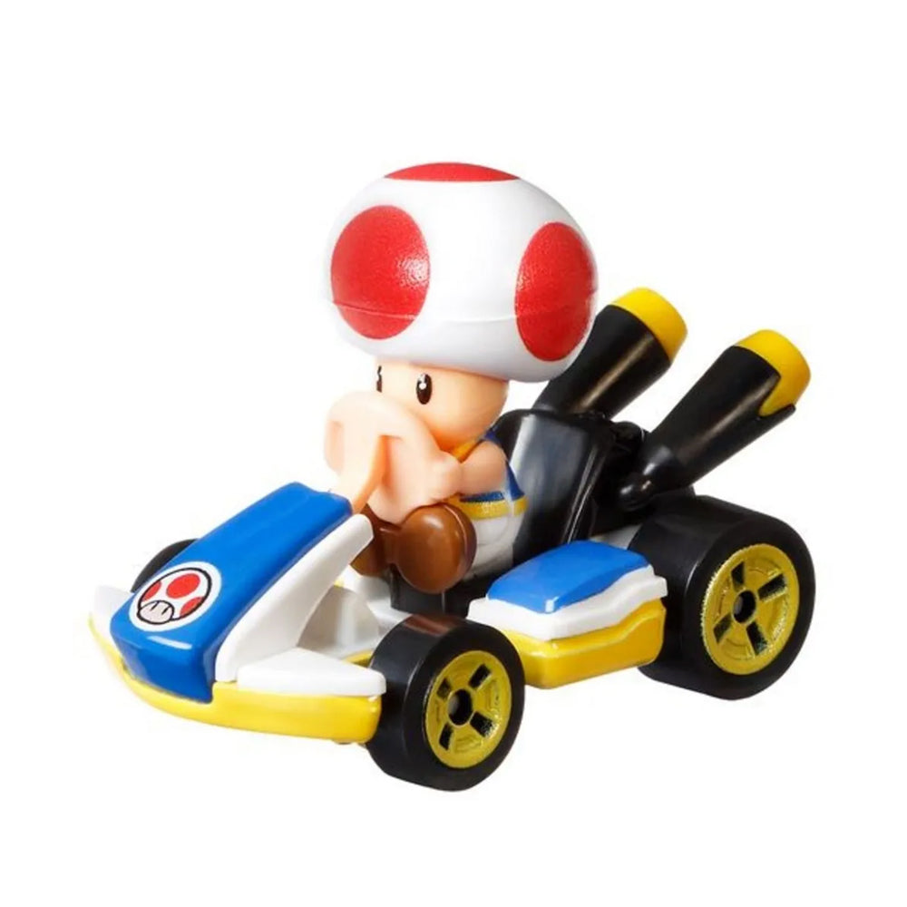 Hot Wheels Mario Kart Toad Standard Kart Diecast Vehicle