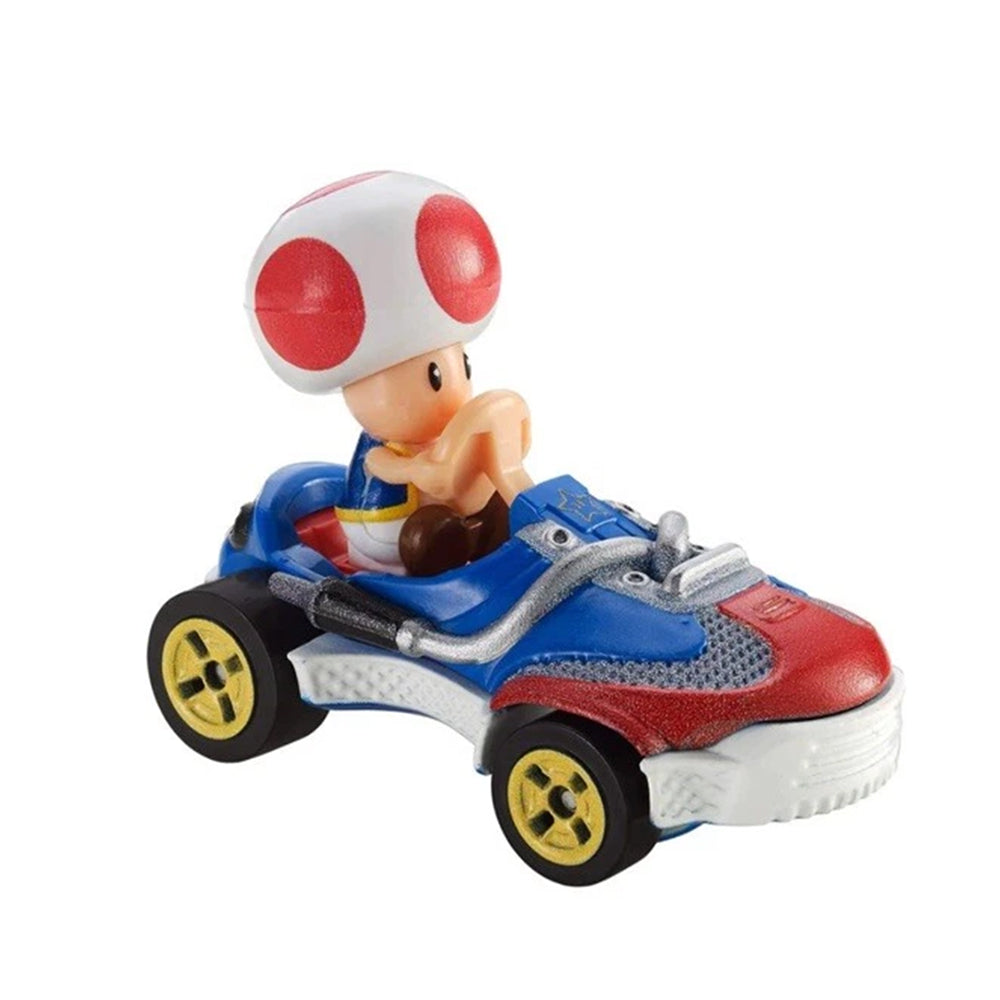 Hot Wheels Mario Kart Toad Standard Kart Diecast Vehicle