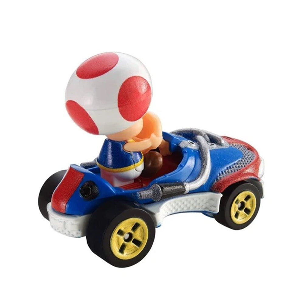 Hot Wheels Mario Kart Toad Standard Kart Diecast Vehicle