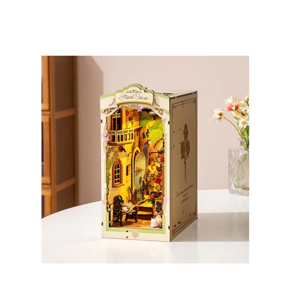 Rolife DIY Book Nook Kit Arcade Dating With LED Light 3D Wooden DIY Model