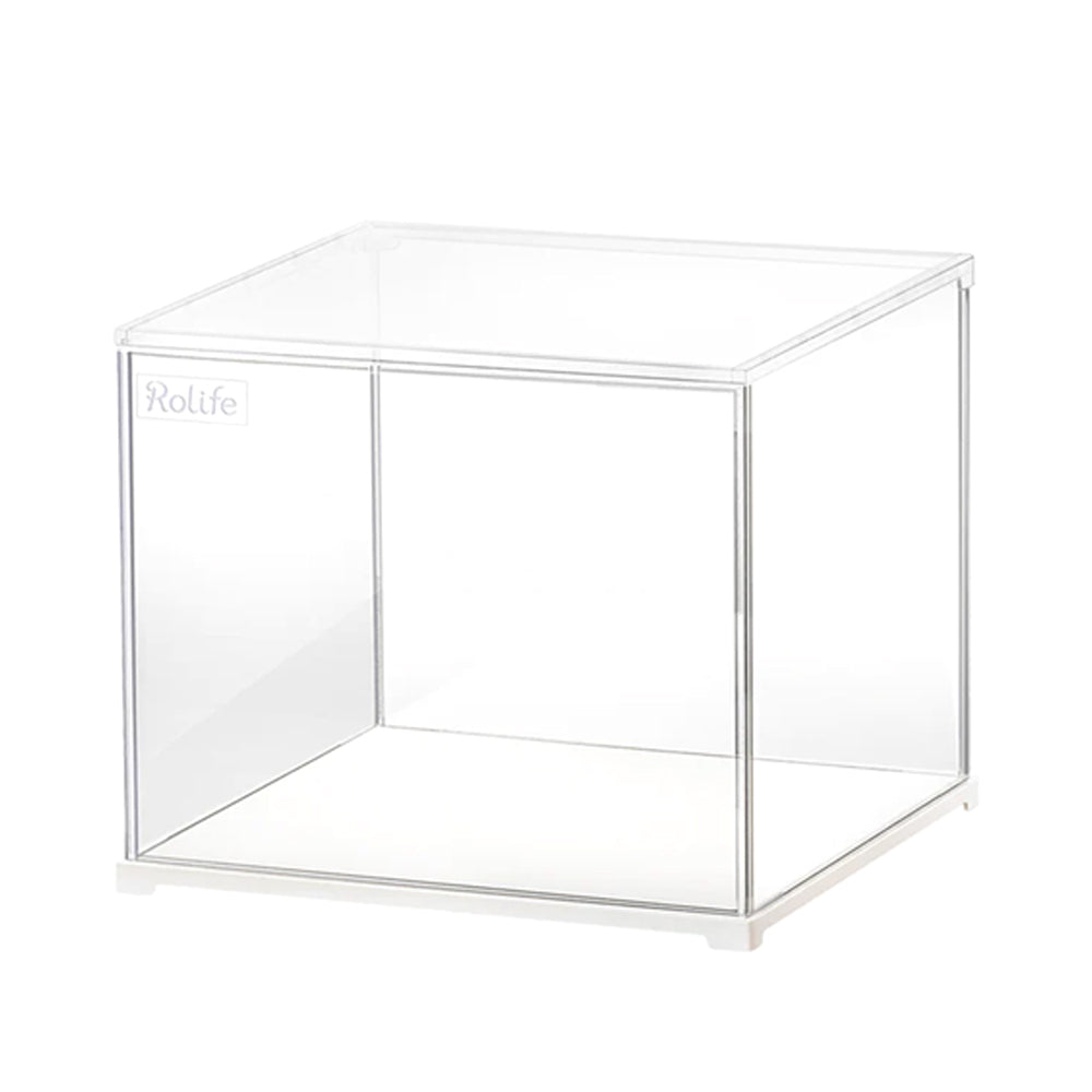 Rolife Miniature House Dollhouse Dust Cover Clear Acrylic Display Box