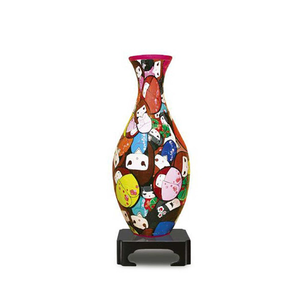 Pintoo Vase Japanese Doll 3D Curved Puzzle DIY Model Kit