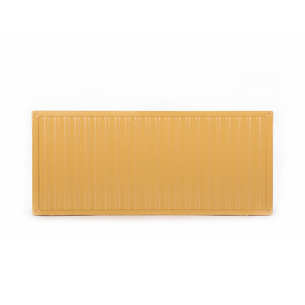 Conrad 1:50 Scale 20' Shipping Container With Opening Doors CAT Yellow Model