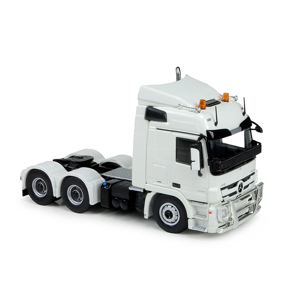 Tekno 1:50 Scale Mercedes Benz MP03 6x4 Prime Mover RHD White Truck Model