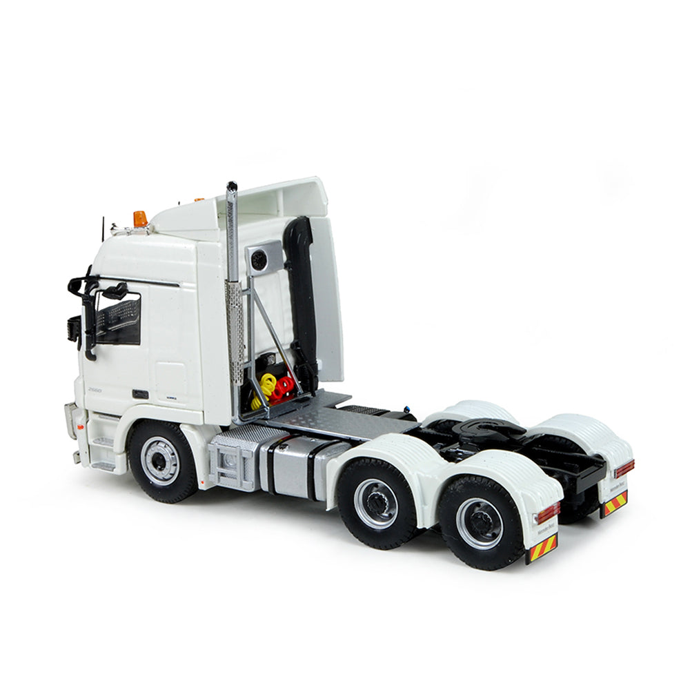 Tekno 1:50 Scale Mercedes Benz MP03 6x4 Prime Mover RHD White Truck Model