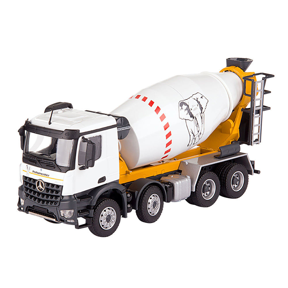 Conrad 1:50 Scale Putzmeister Truck Mixer P9 On Mercedes Benz Arocs Model