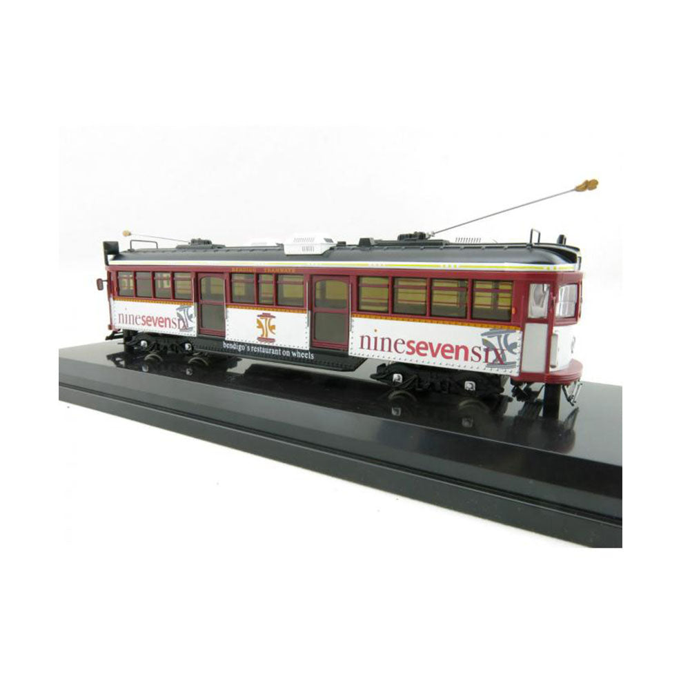 Cooee Classics 1:76 Scale W6 Bendigo Restaurant Tram #976 Diecast Toy Model
