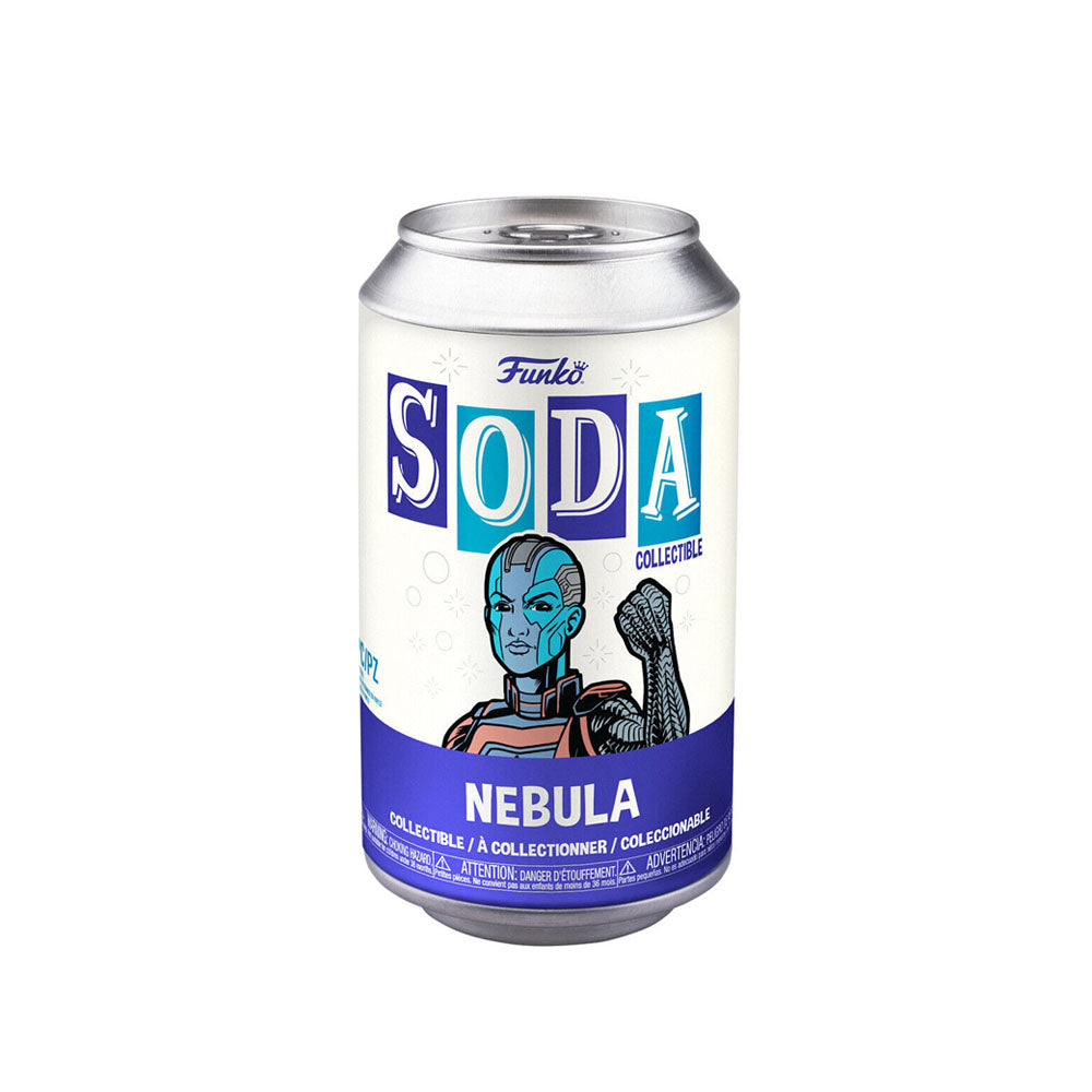 Funko Marvel Guardians Of The Galaxy Volume 3 Nebula Vinyl Soda Figure In Can