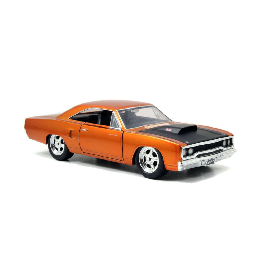 Jada 1:24 Scale Fast & Furious 1970 Plymouth Road Runner Diecast Car Replica