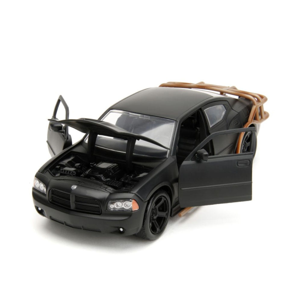 Jada 1:24 Scale Fast & Furious 2006 Dodge Charger Heist Car Black Diecast Toy