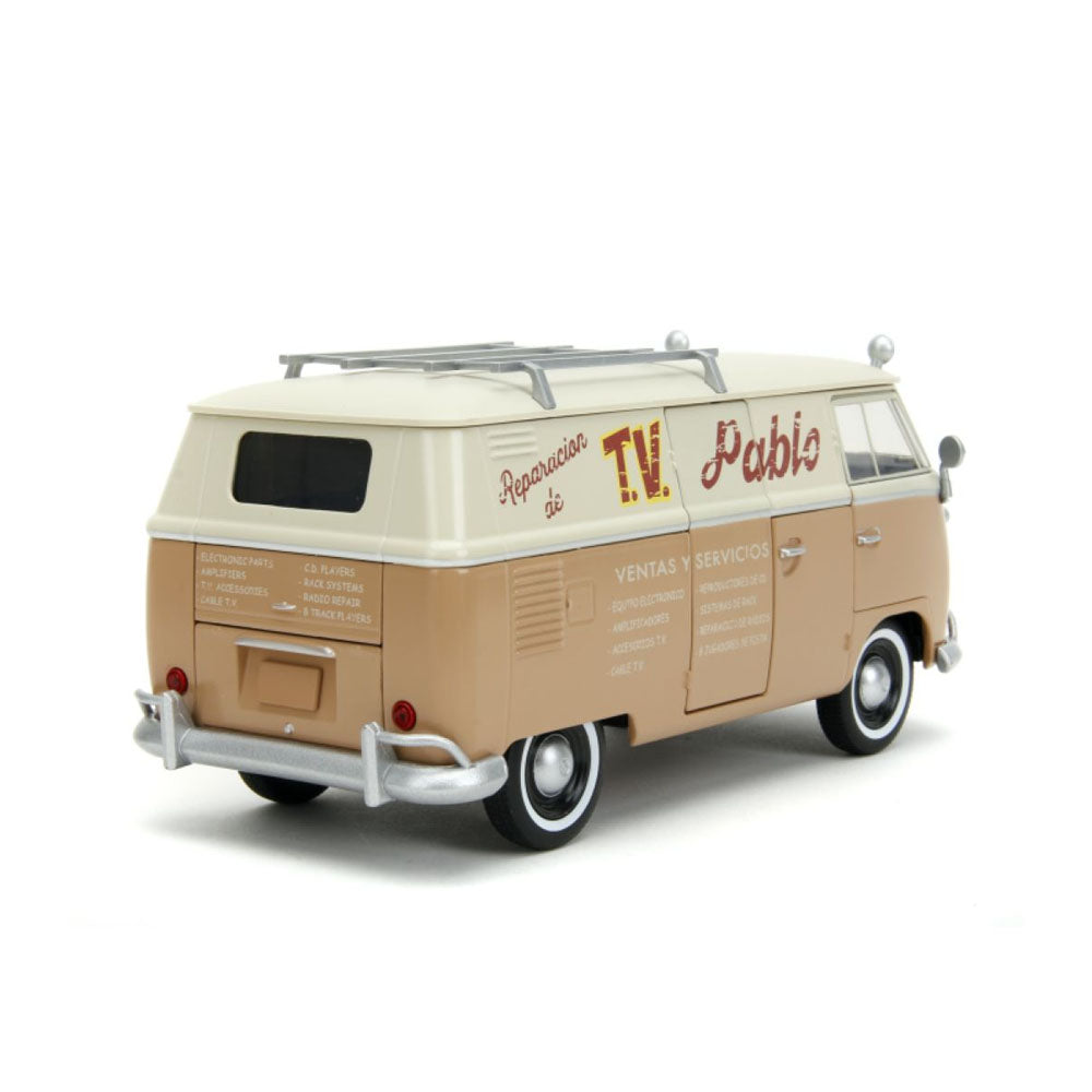 Jada 1:24 Scale Transformers 1967 Volkswagen Bus WheelJack Beetle Diecast Model