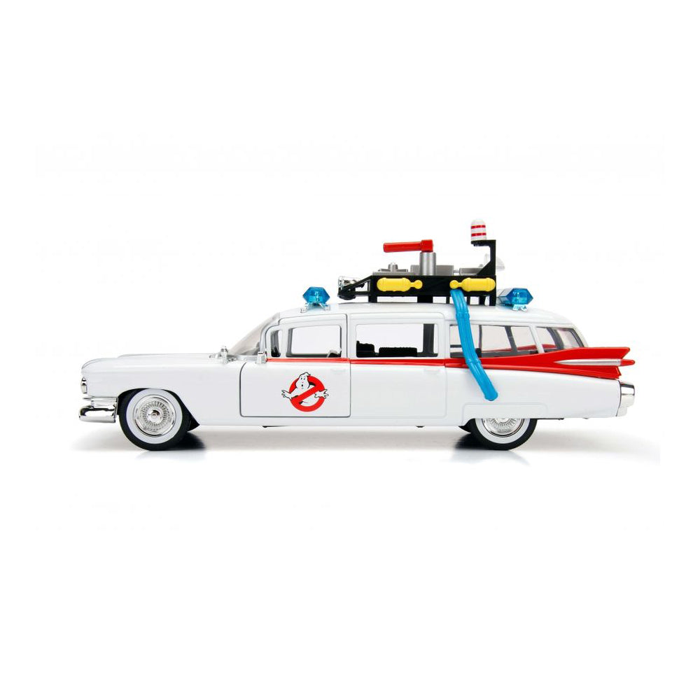 Jada 1:24 Scale Hollywood Rides Ghostbusters (1984) Ecto-1 Diecast Car Model