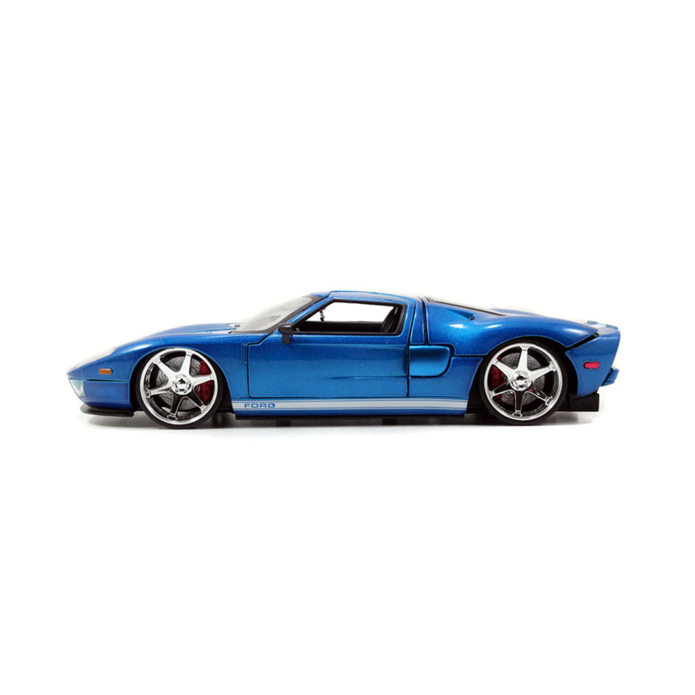 Jada 1:24 Scale Hollywood Ride Fast & Furious '05 Ford GT Diecast Car Model Toy Gift