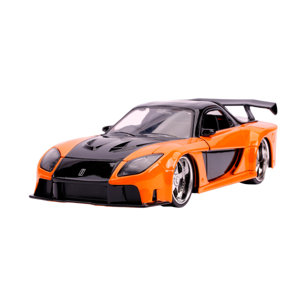 Jada 1:24 Scale Fast & Furious Han's Mazda RX-7 Diecast Model Car Collectible