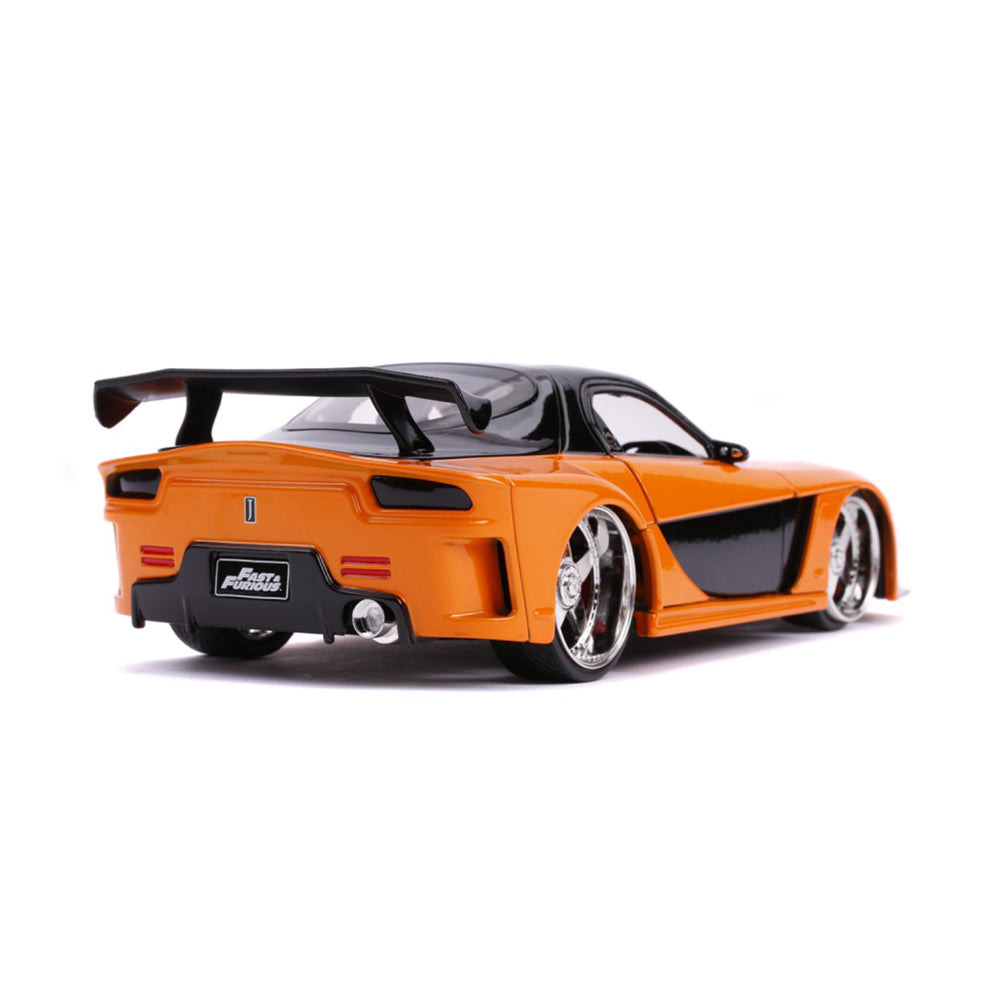 Jada 1:24 Scale Fast & Furious Han's Mazda RX-7 Diecast Model Car Collectible