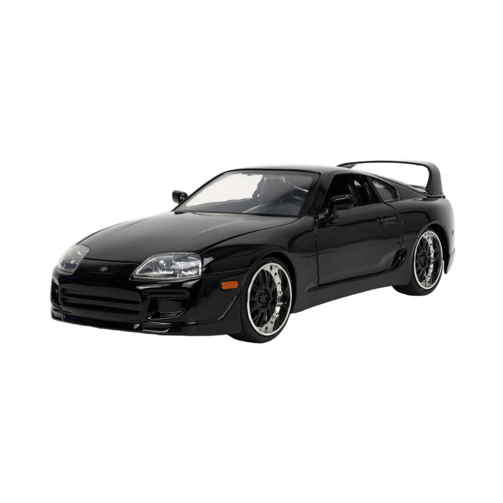 Jada 1:24 Scale Fast & Furious 5 1995 Toyota Supra Diecast Black Car Model