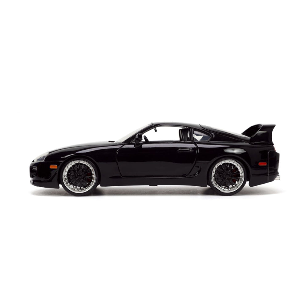 Jada 1:24 Scale Fast & Furious 5 1995 Toyota Supra Diecast Black Car Model