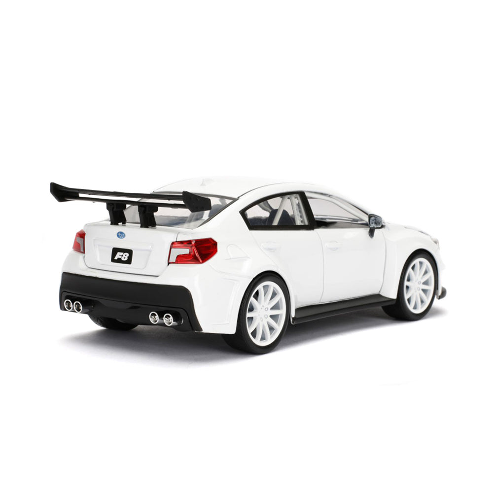 Jada 1:24 Scale Fast & Furious 8 Mr. Little Nobody's Subaru WRX STI Diecast Toy Model