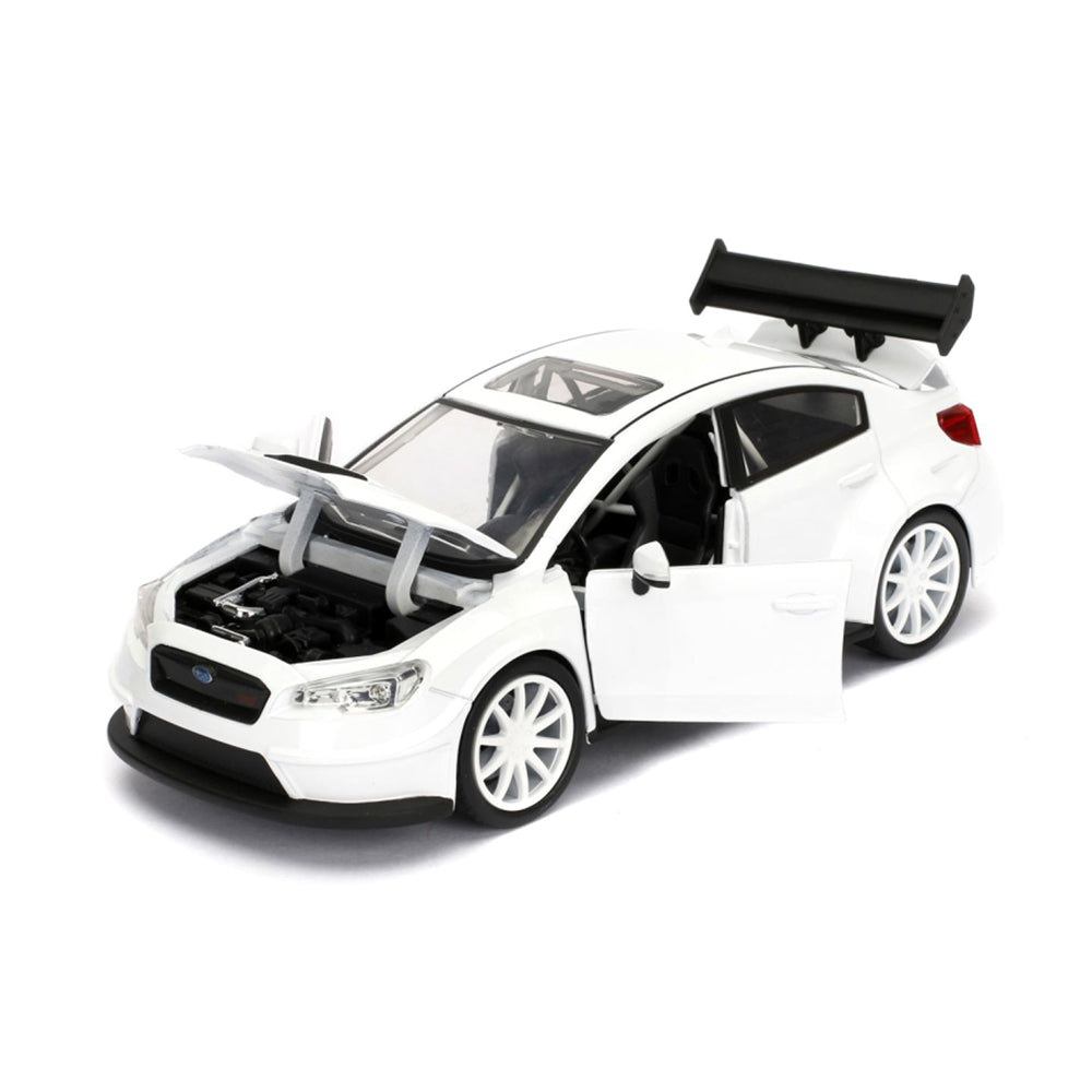 Jada 1:24 Scale Fast & Furious 8 Mr. Little Nobody's Subaru WRX STI Diecast Toy Model