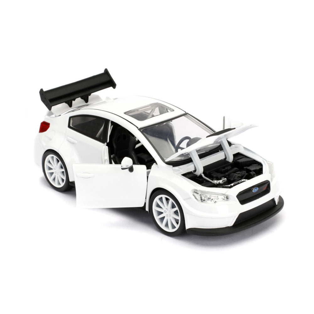 Jada 1:24 Scale Fast & Furious 8 Mr. Little Nobody's Subaru WRX STI Diecast Toy Model