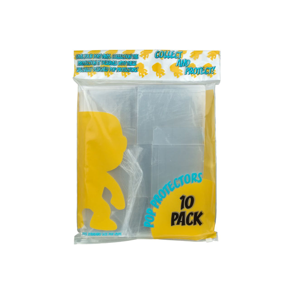 Ikon 10 Pack Pop! Protector Case PET 0.35mm Thick Vinyl Figure Protector Box
