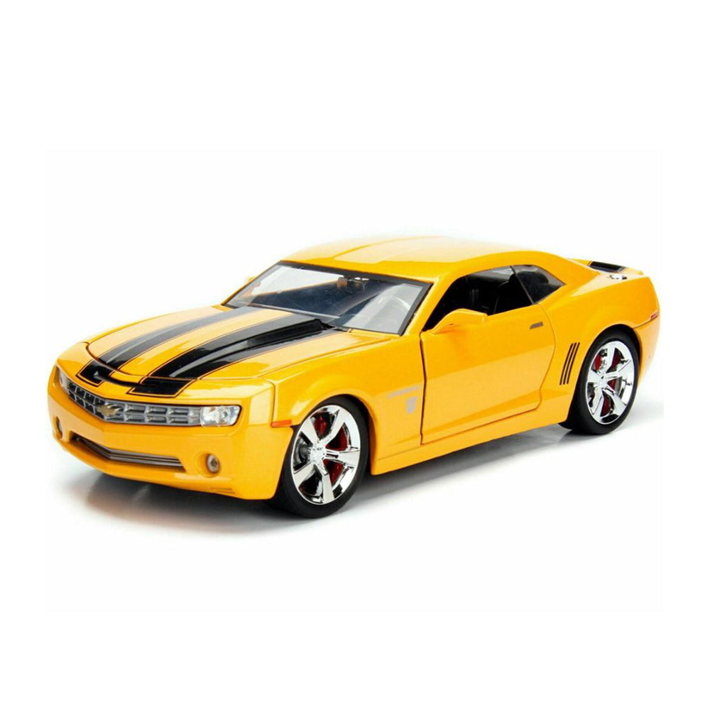 Jada 1:24 Scale Transformers 2007 Bumblebee 2006 Chevy Camaro Hollywood Ride Car Toy