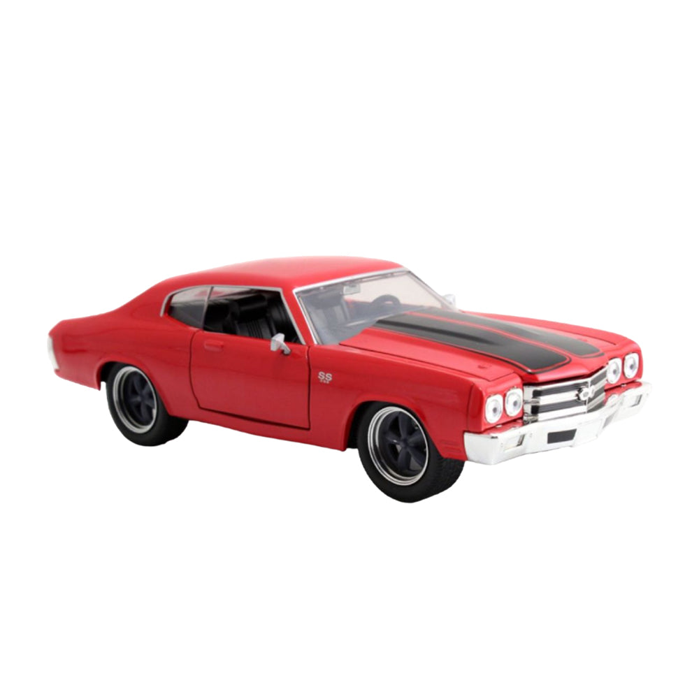 Jada 1:24 Scale Fast & Furious Dom's '70 Chevy Chevelle SS Red Diecast Toy Model