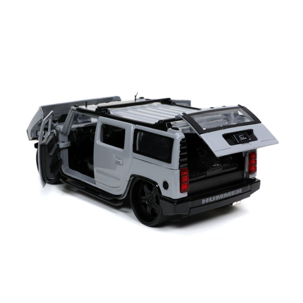 Jada 1:24 Scale Just Trucks Hummer H2 2003 With Extra Wheels Diecast Truck Toy