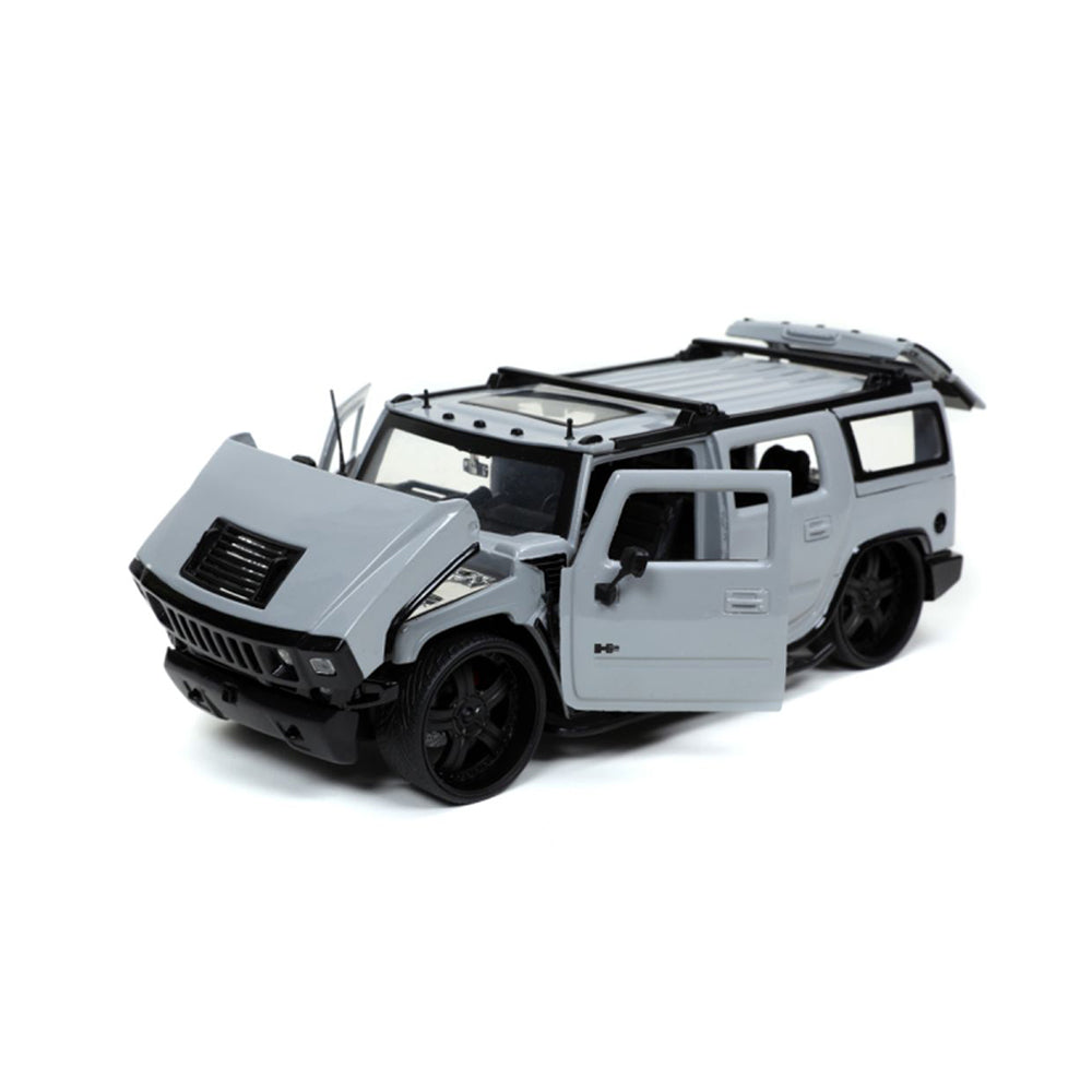 Jada 1:24 Scale Just Trucks Hummer H2 2003 With Extra Wheels Diecast Truck Toy
