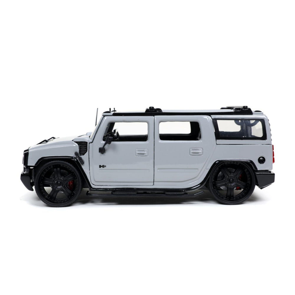 Jada 1:24 Scale Just Trucks Hummer H2 2003 With Extra Wheels Diecast Truck Toy