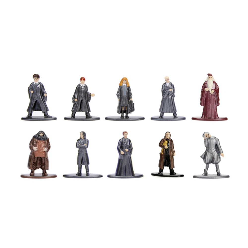 Jada Harry Potter Hogwarts Scene With 10 Nano MetalFig Play Set Collectible