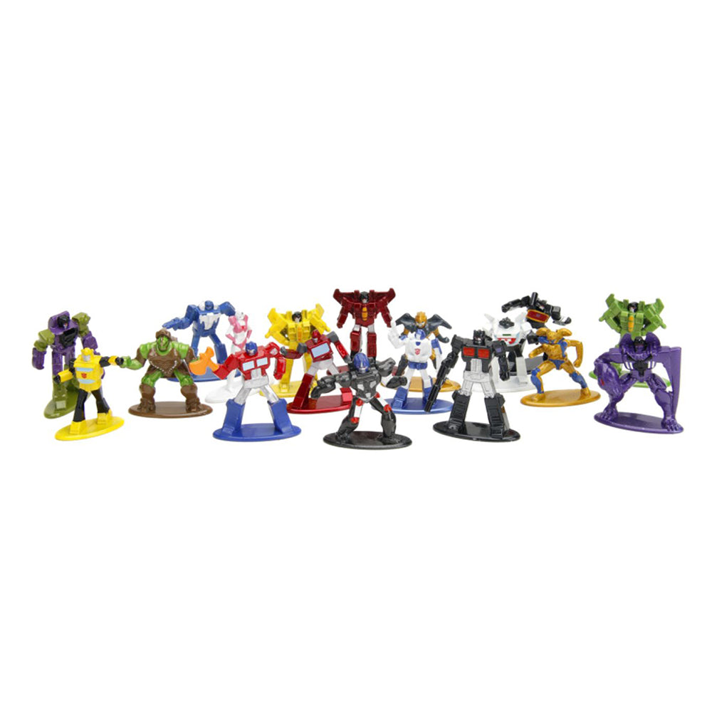 Jada Transformers TV Nano Diecast Figures Wave #2 18 Pack