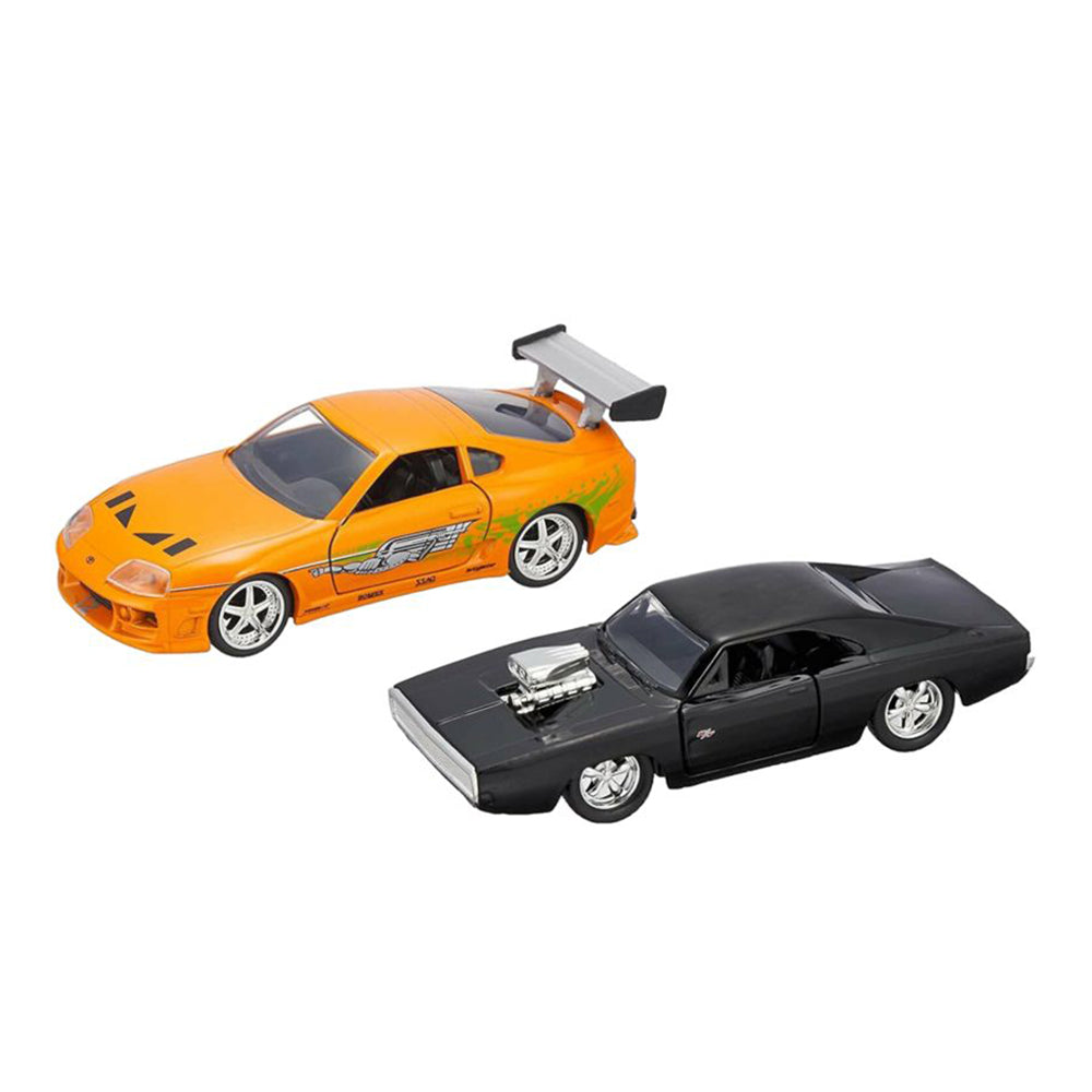 Jada 1:32 Scale Fast & Furious Dodge Charger R/T & Toyota Supra Diecast Model
