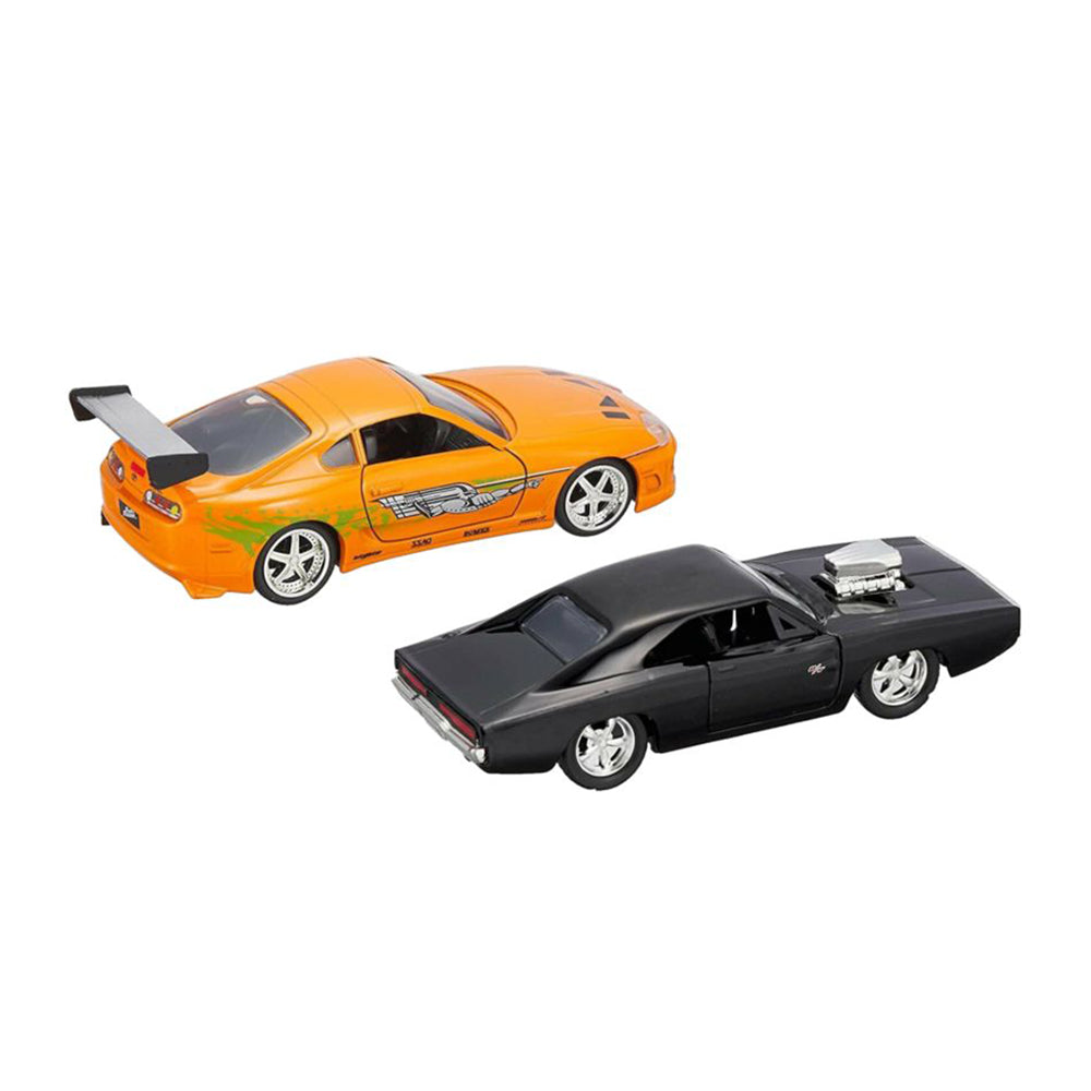Jada 1:32 Scale Fast & Furious Dodge Charger R/T & Toyota Supra Diecast Model