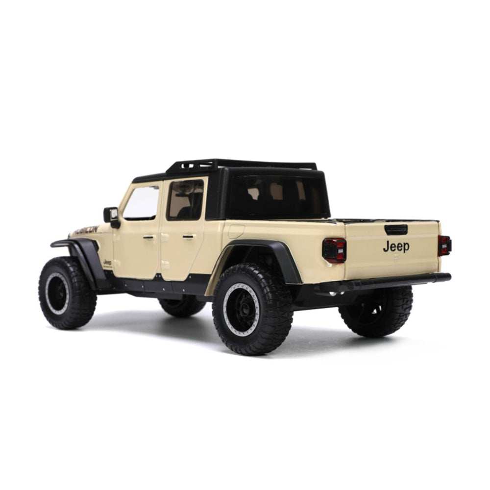 Jada 1:24 Scale Just Trucks 2020 Jeep Gladiator With Tyre Rack Diecast Model