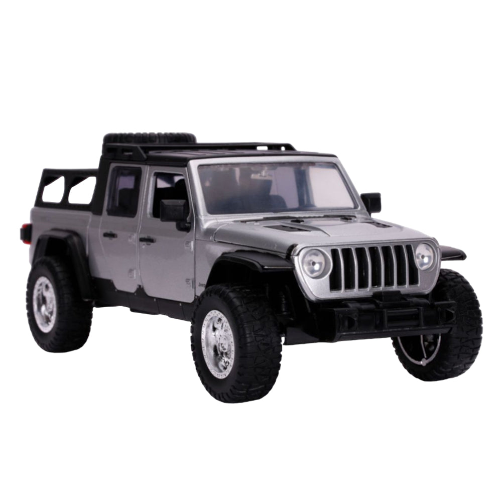Jada 1:24 Scale Fast & Furious 9 Jeep Gladiator Silver Pickup Diecast Model