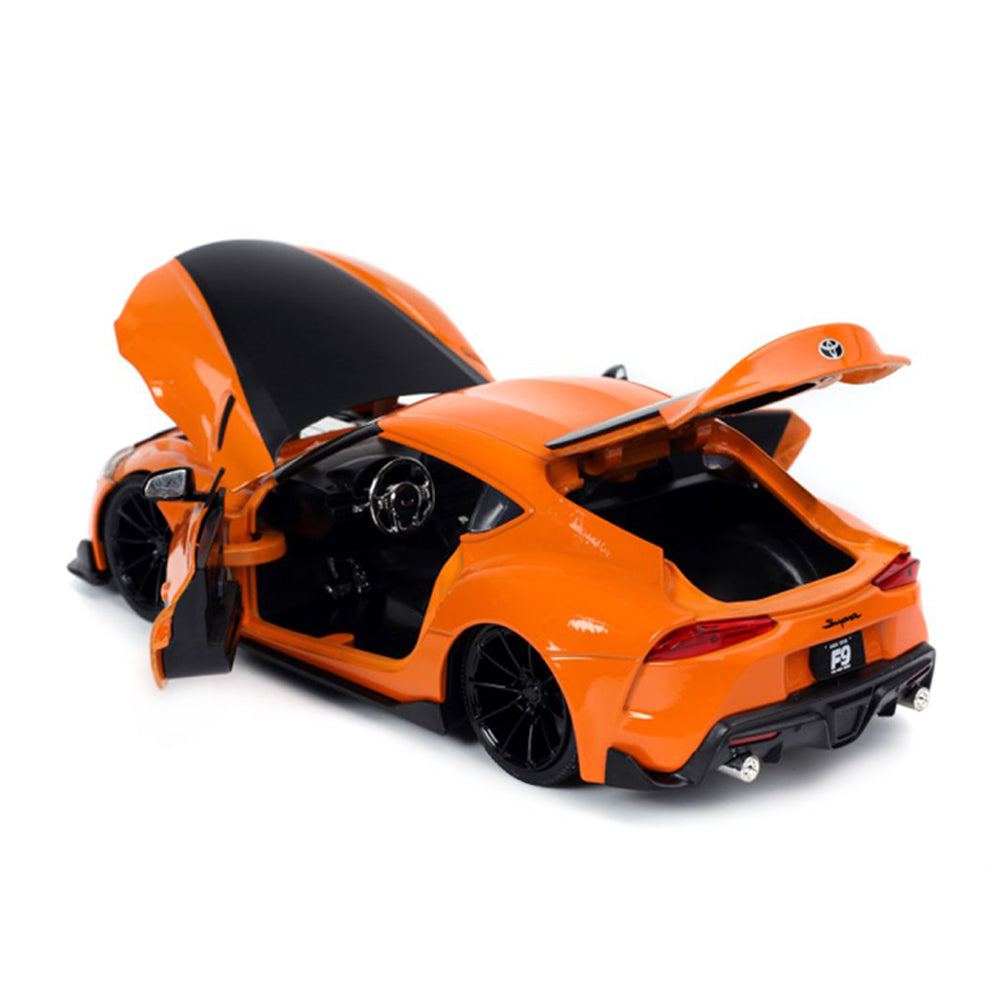 Jada 1:24 Scale Fast & Furious 9 2020 Toyota Supra Orange Diecast Model