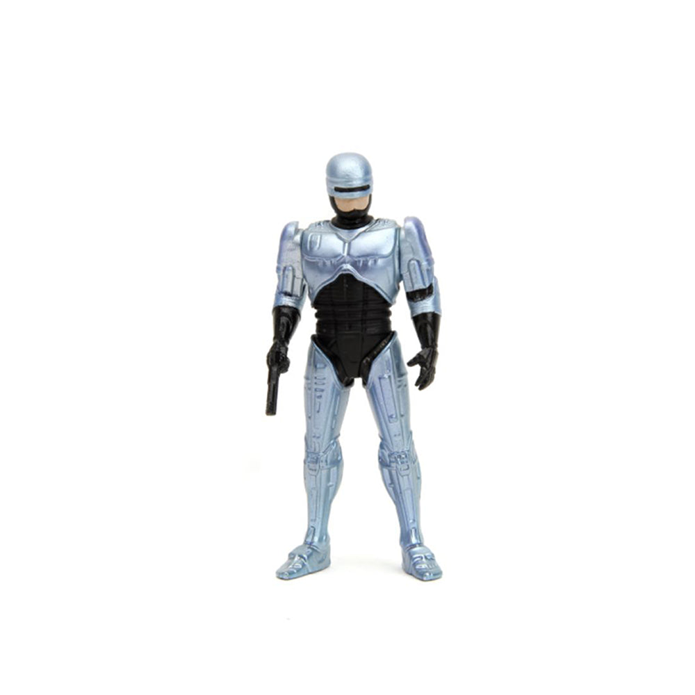 Jada 1:24 Scale 1986 Ocp Ford Taurus & Robocop Figure Police Car Diecast Model