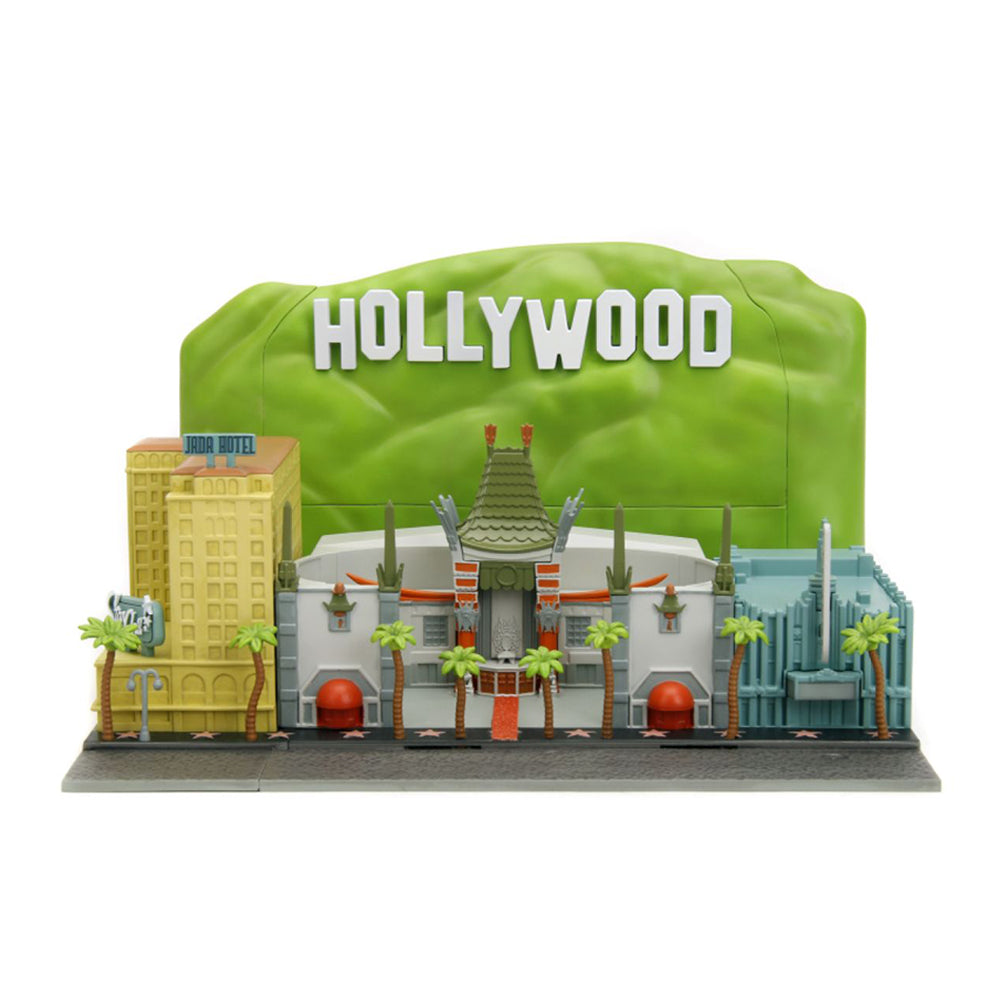 Jada Hollywood Rides Nano Scene Hollywood Walk Of Fame Diecast Diorama Model