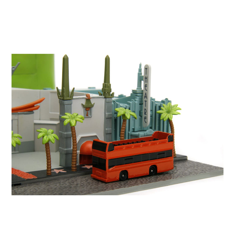 Jada Hollywood Rides Nano Scene Hollywood Walk Of Fame Diecast Diorama Model